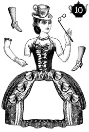 Adventures in Tea Stamp Set 10 small