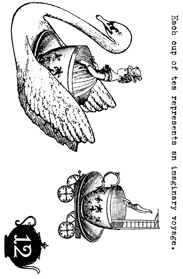 Adventures in Tea Stamp Set 12 small