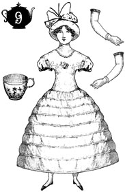 Adventures in Tea Stamp Set 9 small