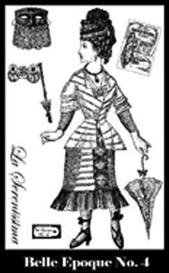 Belle Epoque Stamp Set 4 small