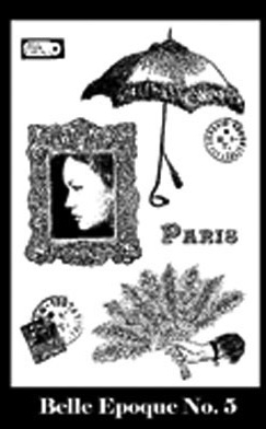 Belle Epoque Stamp Set 5 small