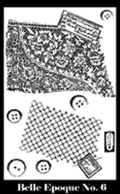 Belle Epoque Stamp Set 6 small