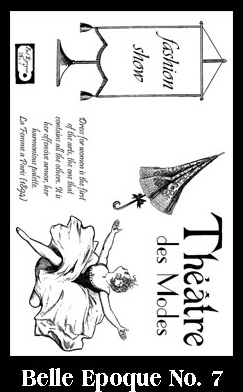 Belle Epoque Stamp Set 7 small