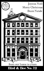 Bird & Bee Paperie Stamp Set 12 small