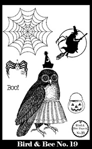 Bird & Bee Paperie Stamp Set 19 small