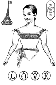 Paris Flea Stamp Set 4 small