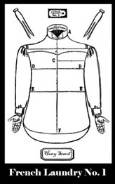 French Laundry Stamp Set 1 small