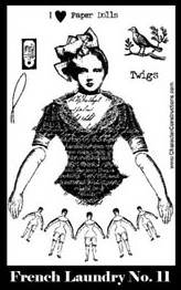 French Laundry Stamp Set 11 small