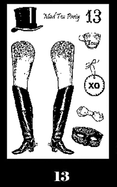 Mad Tea Party Stamp Set 13 small