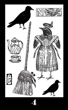 Mad Tea Party Stamp Set 4 small