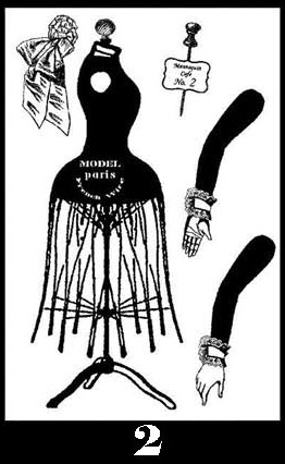 Mannequin Cafe Stamp Set 2 small