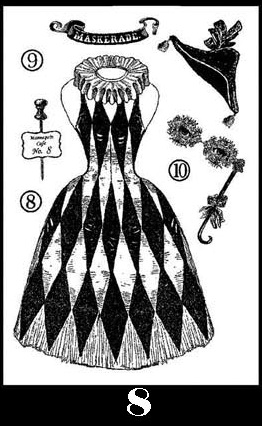 Mannequin Cafe Stamp Set 8 small