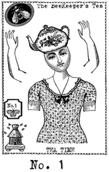 The Bee Keeper's Tea Stamp Set 1 small