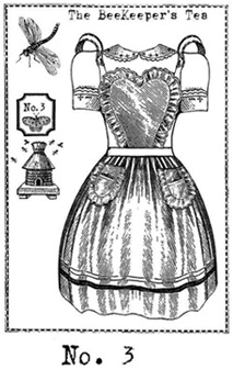 The Bee Keeper's Tea Stamp Set 3 small
