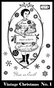 Vintage Christmas Stamp Set 1 small